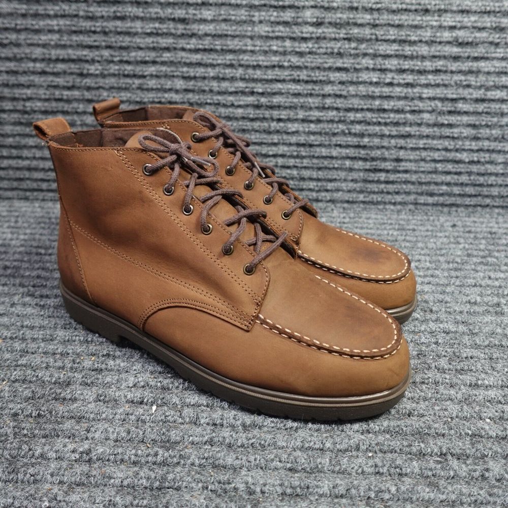 Red wings Booots womens 9.5 D Brown 2359 Classic Moc Toe Briar Leather Lined